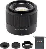 VILTROX 56mm F1.7 f/1.7 XF-Mount APS-C Lens for Fuji X, Autofocus STM Large Aperture Lens for Fujifilm Fuji X-Mount X-E3 X-E4 X-H1 X-PRO2 X-PRO3 X-T3 X-T4 X-T20 X-T30 X-T30II X-T200 X-S10 X-H2 X-H2S