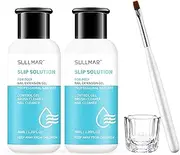 SULLMAR Nail Slip Solution 2.7 fl.oz for Poly Nail Gel Kit Professional Nail Extension for Nail Thickening Solutions
