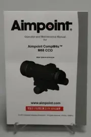 Operator & Maintenance Manual for Aimpoint CompM4s M68 CCO, 1240-01-576-6134