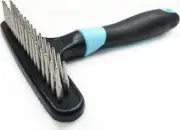 Dog rake deshedding dematting Brush Comb Undercoat rake for Dogs, Cats, Rabbits