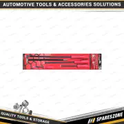 5 Pcs of PK Tool Pry Bar Set - with 4x 45 Degree Bend & 1x Roll Nose Pry Bar