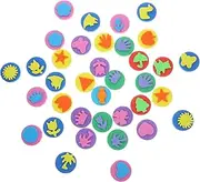 DIYEAH 1set Painting Sponges Lightweight Stampers for DIY Art Drawing and Crafting Activities Fun Painting Tools for Creative Learning 36pcs