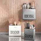 Wall Mounted Chopsticks Holder Space Saving Tableware Storage Box