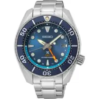 在飛比找ETMall東森購物網優惠-SEIKO 精工 PROSPEX GMT太陽能潛水石英錶 藍