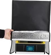 JulyCrab 3D Printer Blackout Cover Protective Insulation Cover Storage Sleeve Protection from Sunlight Moisture Dust Dirt Compatible with ELEGOO Saturn/Photon Mono X/PHROZEN Sonic 4K & PHROZEN Sonic