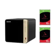 QNAP TS-464 4-Bay 8GB NAS With 2x 10TB NAS HDD Bundle [BDLQNP46414]