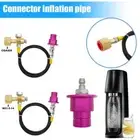 Quick Connector Adapter Hose for SodaStream Terra to External CGA320 Co2 Tank*
