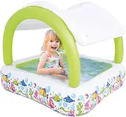 Kids Swimming Pool | Outdoor Kids Paddling Pools | Large Space Sunshade Safe Design Paddling Toy for Children Boys Girls Outdoor Fun