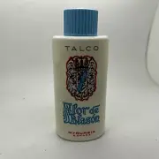 Vintage 1960's Myrurgia Flor de Blason 3.75oz Powder Talc Shaker