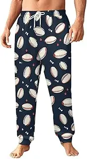 [Generic] Men's Sweatpants, Rugby Touch Designs-107, Polyester Joggers, Sweatpants Jogging Pants for Workout Running