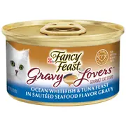 Fancy Feast Gravy Lovers Ocean Whitefish & Tuna Feast 85g