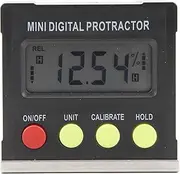 Digital Angle Finder Gauge High Accuracy 4 Botton Electronic Level and Angle Gauge.
