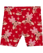 Toddler Girls Ruby Reindeer Printed Bike Short