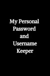 在飛比找博客來優惠-My Personal Password and Usern