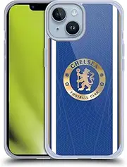 Head Case Designs Officially Licensed Chelsea Football Club Home 2023/24 Kit Soft Gel Case Compatible with Apple iPhone 14