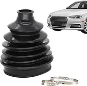 CV Boot Dust Cover -CV Boot Dust Cover Ball Head Constant Speed Round Clamp, CV Joint Boot Kit Drive Shaft Constant Velocity Dust Cover for Cars