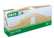 BRIO World - 33351 Viaduct Bridge 3 Piece Wooden Toy Train Accessory for Kids