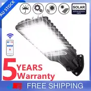 9000W Solar Security Lights Outdoor LED PIR Motion Sensor Flood Garden Light AU