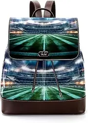 Travel Backpack for Men,Backpack for Women,American Football Soccer Stadium,Backpack, L1my9jffcvbl, 10.5x5x12.5 in