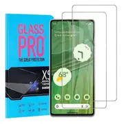 [2 PACK] Google Pixel 7 Screen Protector Full Coverage Tempered Glass Screen Protector Guard (Clear) - Case Friendly