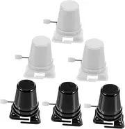 KICHOUSE Mechanical Toy Clockwork Movement Kit 6pcs DIY Robot Mechanism for Clay DIY Material