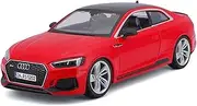 Die-cast Red 1:24 for Audi RS 5 Coupe Alloy Car Model Die Casting Simulation Miniature Vehicle Model Exquisite Presents Miniature Vehicle