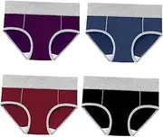 [WRITWAA] High Waist Underwear Panties Buttlift Panty ’s Panties Ladies Lingeri Lady Panties Girl Panties Underpant Cotton