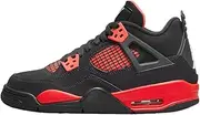 [Nike] Big Kid's Jordan 4 Retro Red Thunder Black/Multi-Color (408452 016)