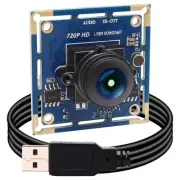 USB Camera Module 720P 30FPS HD Webcam with 170 Degree Fisheye Wide Angle Len...