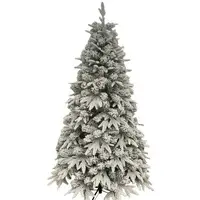 在飛比找樂天市場購物網優惠-圣誕樹圣誕節白色仿真樹1.5米1.8/2.1米圣誕節仿真雪花