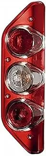 HELLA - Rear light - Caraluna Modular - Bulb - 12V - Mounting/screwed - Lens colour: red/crystal clear - Plug: flat plug - Left - Quantity: 1-2VP 343 520-011