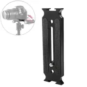 DSLR Camera Quick Release L Plate Tripod Head Vertical Mount for Photography
