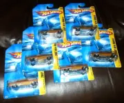 6 CAR LOT Hot Wheels 2007 NEW MODELS K-mart Excl. Custom '53 Chevy Copper 34/36