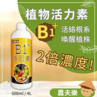 在飛比找momo購物網優惠-【農夫樂】植物活力素 0.5L 植物活化液(b1 開根 開根