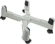 jojofuny Movable Stand with Wheels Household Computer Holder for Desk Type Design Versatile Storage for PC Laptop and More