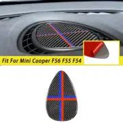 New Carbon Fiber Console Air Outlet Vent Sticker for Mini Cooper F56 F55 F54 (for: Mini)