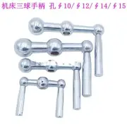 1PC 6132/6140/6150 Three Balls Handle Middle Pallet Screw Handles 10/12/14/15mm