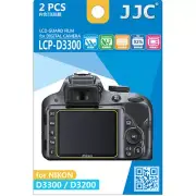 JJ LCP-D3300 polycarbonate LCD Film Screen Protector For Nikon D3200 D3300 D3400