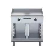 Waldorf 800 Series GPL8900E-CB - 900mm Electric Griddle Low Back Version - Cabinet Base