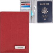 TRAVELON 兩折式護照夾(紅)