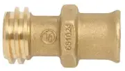 Fork Lift LPG Bottle Acme Quick Fit Coupling 1&1/4" Acme Male 3/8" NPT Female