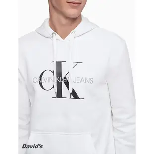 《美國大衛》Calvin Klein CK 長袖 連帽T恤 帽T 男 衣服 上衣 長袖T恤 刷毛【41QP904010】