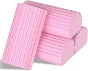 4-Pack Damp Clean Duster Sponge, Sponge Cleaning Brush, Duster for Cleaning Blinds, Glass, Baseboards, Vents, Railings, Mirrors, Window Track Grooves and Faucets Non-Scratch Sponges Pink
