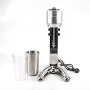 Electric Milkshake Mixer Maker Drink Mixer Milk Shaker Blender Machine with Stainless Steel Mug Stepless Speed Regulation Protein Shakes for Coffee Drinks Smoothies Cocktail