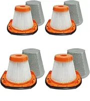 (4 PACK) Filter Replacement for BLACK+DECKER 20V MAX POWERCONNECT Handheld Vacuum Models BCHV001C1