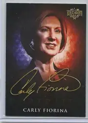 2016 DECISION CARLY FIORINA CANDIDATE PORTRAITS INSERT CARD #CP5