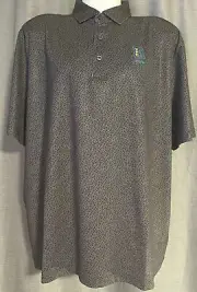 TPC Sawgrass, Gray & Black Shirt, PGA Tour Officially licensed, Cutter & Buck