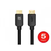 Monoprice 43224 HDMI 2.1; 8K@60HZ AND 4K@120HZ; DYNAMIC HDR; EMI; VRR; QMD; QFT;