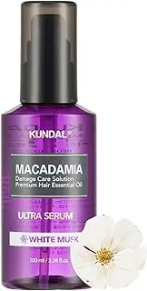 Kundal Macadamia Hair Serum 100 ml - White Musk