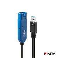 在飛比找蝦皮商城優惠-LINDY 林帝 主動式 USB3.0 延長線 20M (4